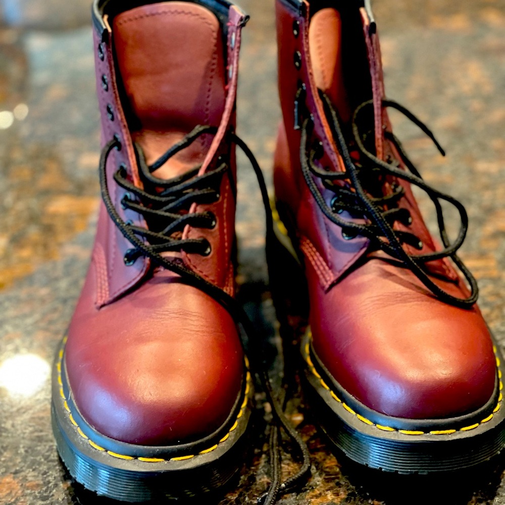 Dr Martens moto boots
